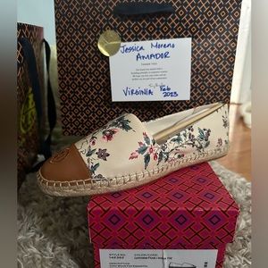 Tory Burch Espadrille Size 10.5